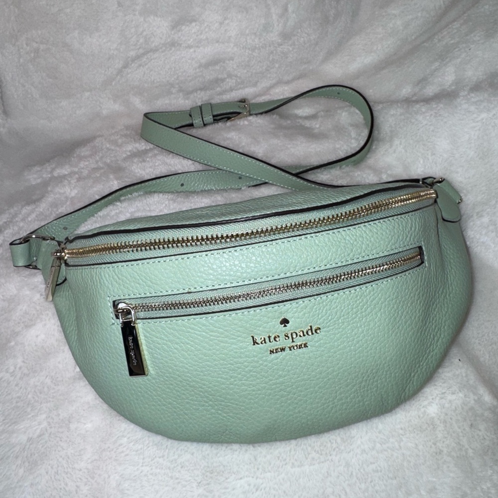Kate Spade NY Leila Belt Bag in Beach Glass - Brand New